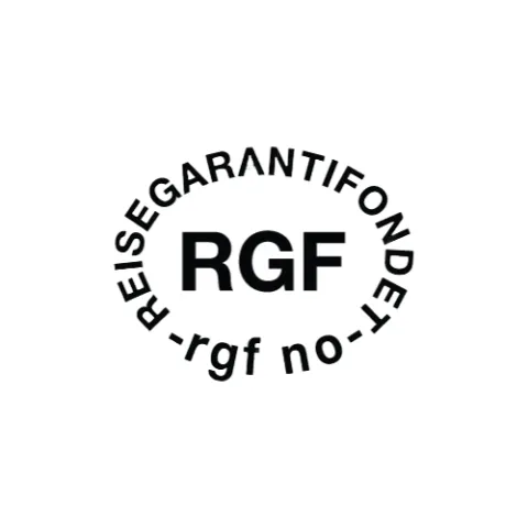 logo reisegarantifondet - tekst i sirkel