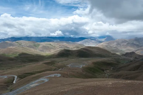 Gawulapasset (Kya Wu La passet) på 5 200 moh